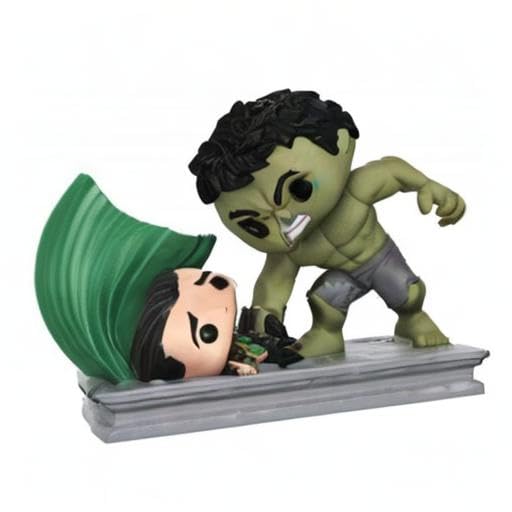 FUNKO POP! MOVIE MOMENTS: Hulk Smashing Loki