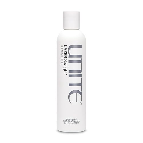 UNITE Hair - LAZER Straight Relaxing Fluid - Anti-Frizz Smoothing Cream for Sleek, Straight, Shiny Hair - Loosens Waves, Controls Flyaways & Adds