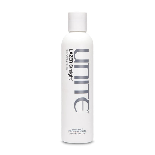 UNITE Hair - LAZER Straight Relaxing Fluid - Anti-Frizz Smoothing Cream for Sleek, Straight, Shiny Hair - Loosens Waves, Controls Flyaways & Adds
