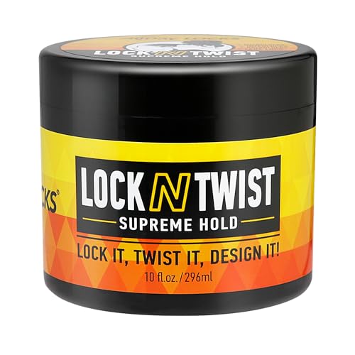 AllDay Locks Lock N Twist Supreme Hold - Extreme Styling Control for Locs, Microlocs, Twists, and Retwists, Provides Edge Control, Strong Hair Gel