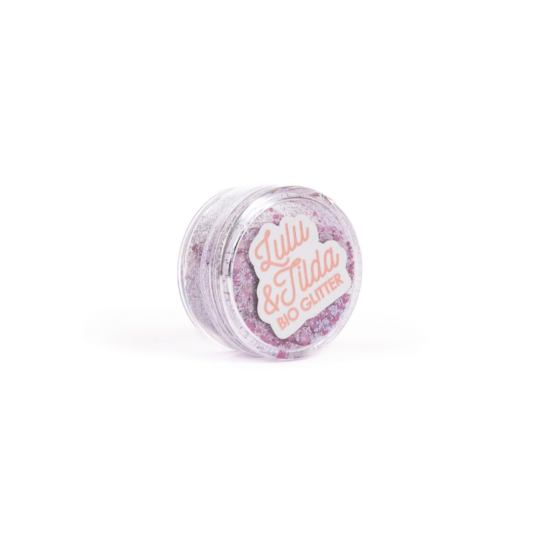 Biodegradable Glitter, 8 Colors, Vegan, for Hair and Body, Safe for Children (Just Dance)