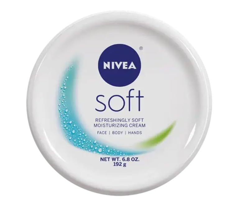 NIVEA Soft Moisturizing Creme 6.80 oz (Pack of 3)