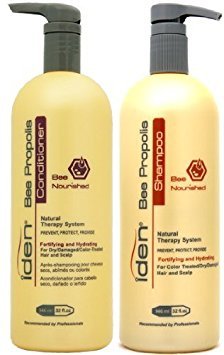 Iden Bee Nourished Shampoo & Conditioner 32oz Duo Pack Beauty & Personal Care Iden