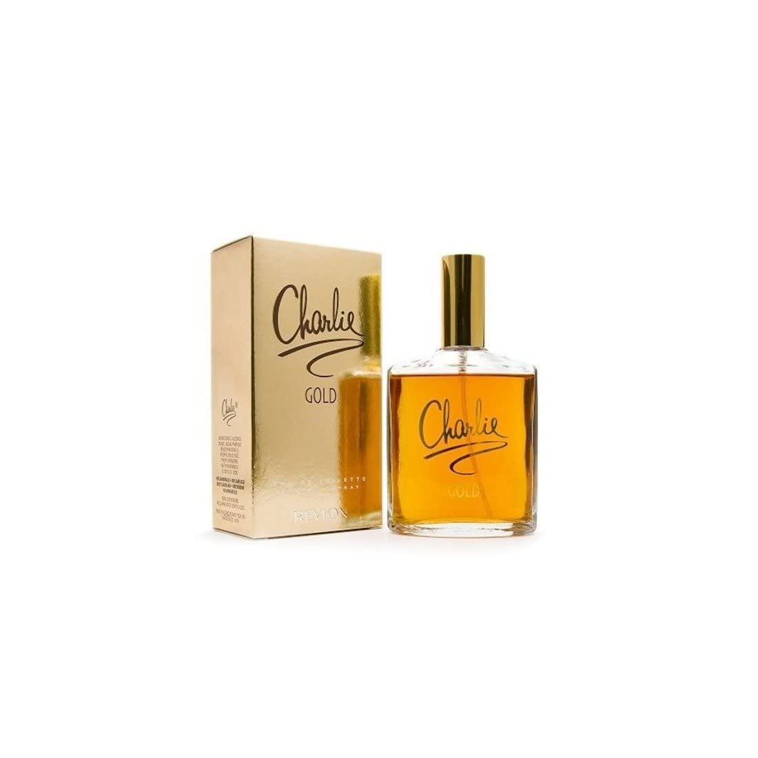 Charlie Gold Eau De Toilette Spray for Women by Revlon - 3.4 oz / 100 ml