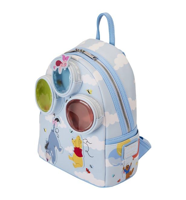 Loungefly Winnie the Pooh and Freiends Floating Balloons Mini Backpack | Disney Backpacks Standard