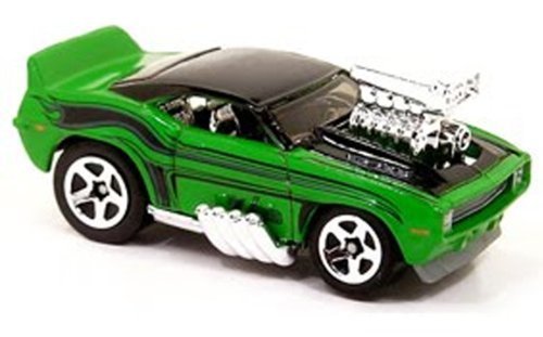 Hot Wheels Tooned '69 Camaro Z-28 Variant Treasure Hunt #123 '07 Scale 1/64 Scattered Chrome Collector