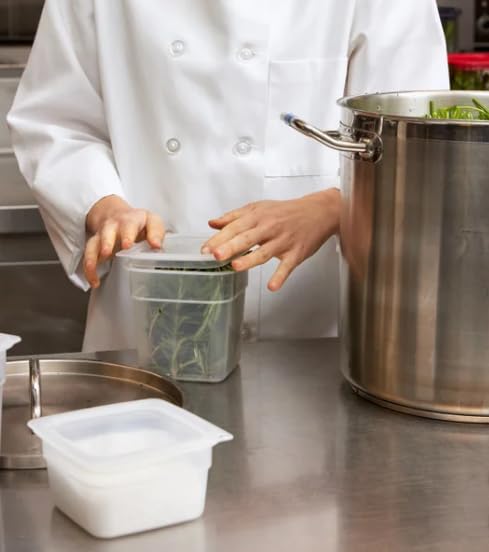 cambro Freshpro Mini Food Storage Container Set with Lid, Translucent 8 sets