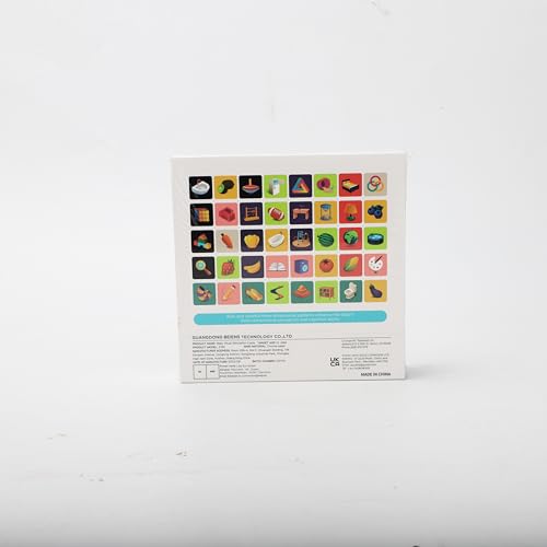 beiens High Contrast Baby Flashcards – 80 Double-Sided Visual Stimulation Cards for Newborns & Infants 0–36 Months, 5.5"x5.5", Learning Toy Gift