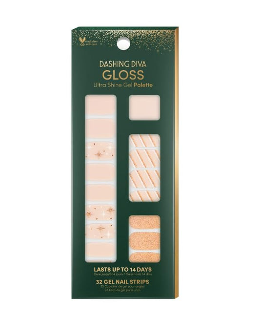 Dashing Diva GLOSS Ultra Shine Gel Palette, Holiday Hideaway, Holiday Collection Beauty & Personal Care Dashing Diva