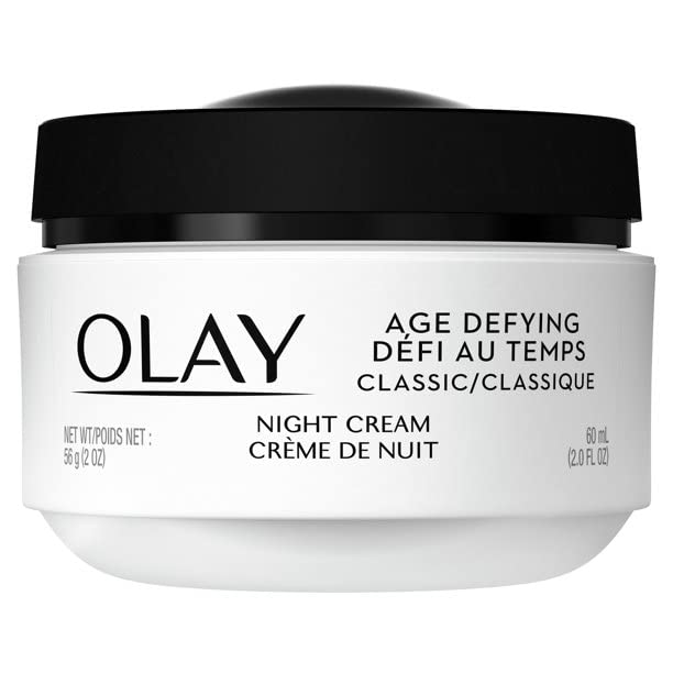 OLAY Age Defying Classic Night Cream 2.0 oz (Packs of 5)