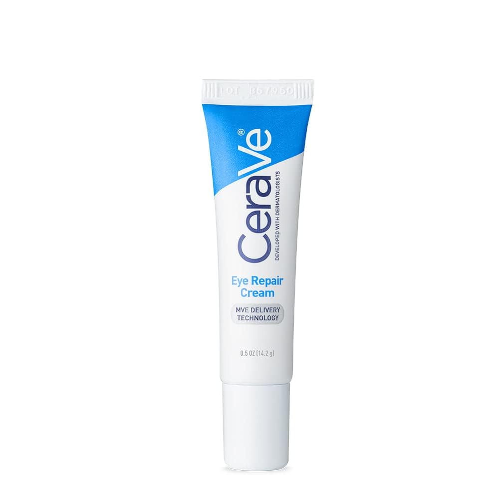 Eye Repair Cream | Under Eye Cream for Dark Circles and Puffiness | Suitable for Delicate Skin Under Eye Area | 2 Pack of 0.5 Ounce