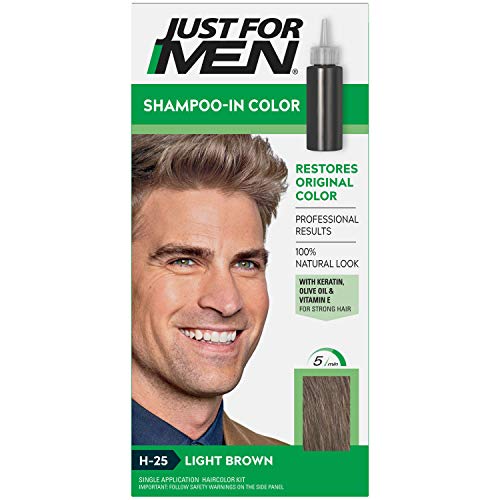 Just For Men Original Formula Men's Hair Color Light Brown H-25 - 1 Application