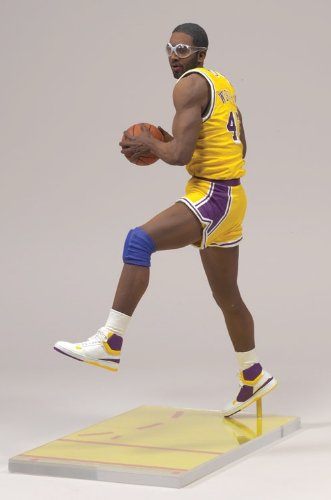 Sports Picks James Worthy / Los Angeles Lakers Yellow Jersey McFarlane 6 Inch NBA Legends Series 3 Action Figure