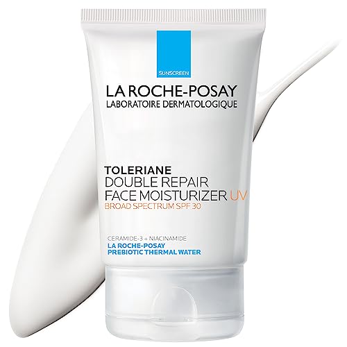 La Roche-Posay Toleriane Double Repair UV SPF Moisturizer for Face, Daily Facial Moisturizer with Sunscreen SPF 30, Niacinamide and Glycerin, Oil Beauty and Personal Care La Roche-Posay Default Title