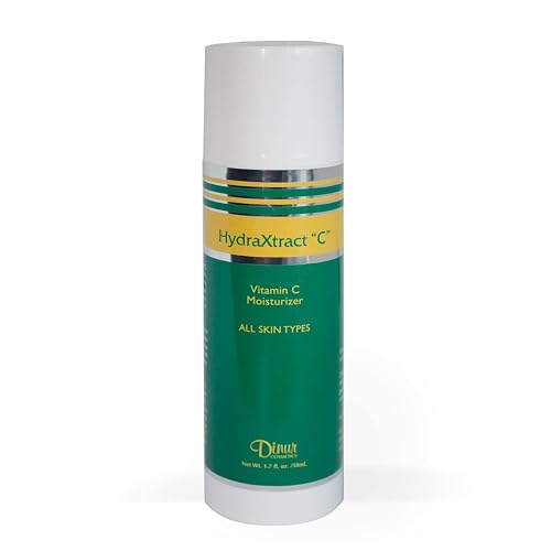 Dinur Cosmetics HydraXtract Vitamin C Moisturizer Decreases Aging Pump Up the Skin Improves Skin Smoothness & Firmness 1.7 oz. 50 ml