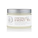 Design Essentials Natural Coconut & Monoi Curl Defining Gelée with Sunflower Oil, Lightweight Frizz Control for Curly & Coily Hair, 12 oz