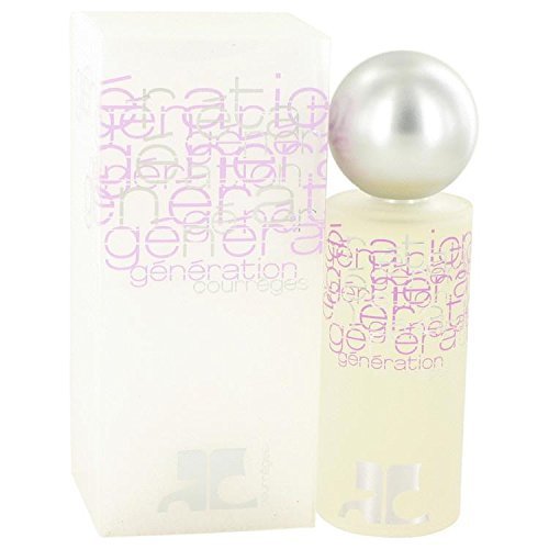 Courreges Generation Eau De Toilette Spray 3.4 oz for Women - 100% Authentic