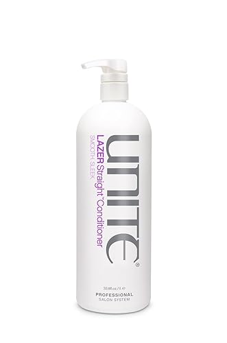 UNITE Hair - LAZER Straight Conditioner - Frizz-Defying & Smoothing Conditioner - Hydrates, Tames, & Adds Shine to Thick, Coarse, or Unruly Hair