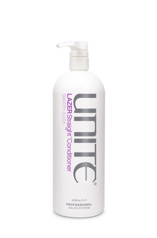 UNITE Hair - LAZER Straight Conditioner - Frizz-Defying & Smoothing Conditioner - Hydrates, Tames, & Adds Shine to Thick, Coarse, or Unruly Hair