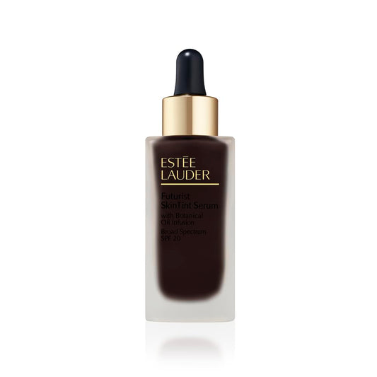 Estée Lauder Futurist Skin Tint Serum Foundation SPF 20 with Glycerin | Light Coverage, 1.0 Fl Oz, 9N1 Ebony
