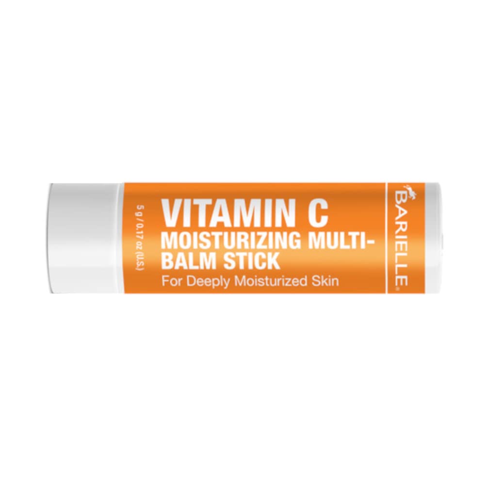 BARIELLE Vitamin C Moisturizing Balm Stick for Deeply Moisturized Skin - Facial Treatment Stick, Travel Size