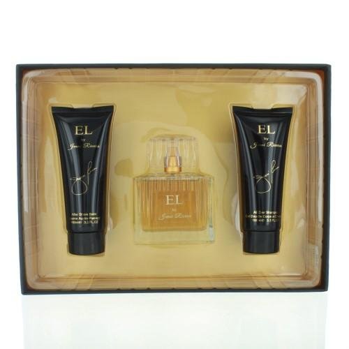 Jenni Rivera El By Jenni Rivera 3 Piece Gift Set - 3.4 Oz Eau De Toilette Spray, 3.4 Oz After Shave Balm, 3.4 Oz Shower
