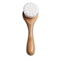 Alana Mitchell Bamboo Facial Cleansing Brush - Ultra Soft Face Scrubber - Deep Cleansing & Exfoliating Face Brush - Manual Scrub Facial Brush