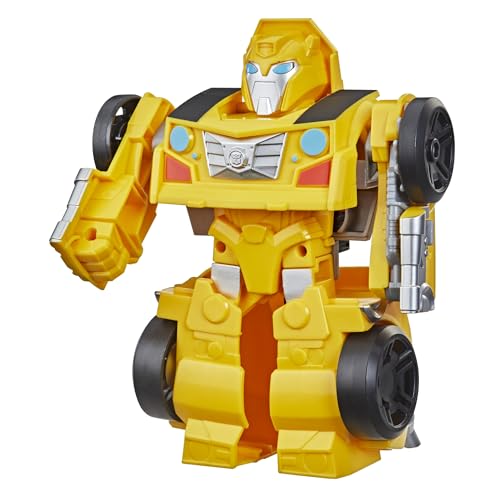 Transformers Rescue Bots Academy Bumblebee Converting Toy Robot, Playskool Heroes 6-Inch Collectible Action Figure Toy for Kids Ages 3 and Up (Amazon…