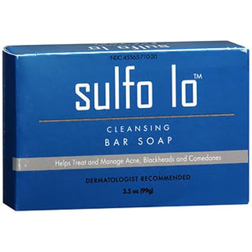 Sulfo-Lo Cleansing Bar Soap with Sulfur for Face and Body, 3.5 Ounce Beauty & Personal Care Sulfo-Lo