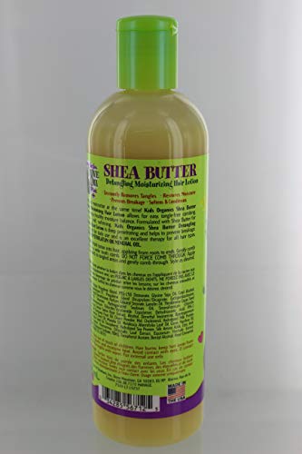 Originals by Africa's Best Kids Shea Butter Detangling Moisturizing Hair Lotion, Enriched with Extra Virgin Olive Oil, Petrolatum and Mineral Oil