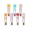 Ruby Kisses Broadway Vita-Lip Clear Lip Gloss (7 Pack) Ultra-Hydrating & Soothing Formula with Vitamins, High-Shine Non-Sticky Finish Lip Balm with