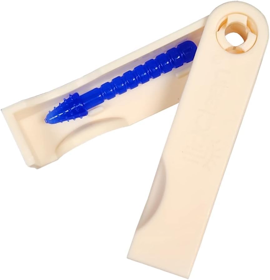 ILidClean Silicone Eyelid Cleaning Tool, Remove Lid Margin Debris Including Waxy Mascara Residue, Lash Gluesbiofilm, Makeup, Reusable, Compact…