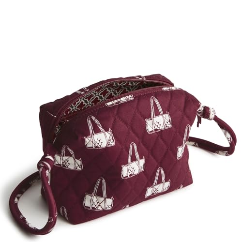 Vera Bradley Women's Premium Cotton Blake Crossbody, Duffel Mosaic, One Size