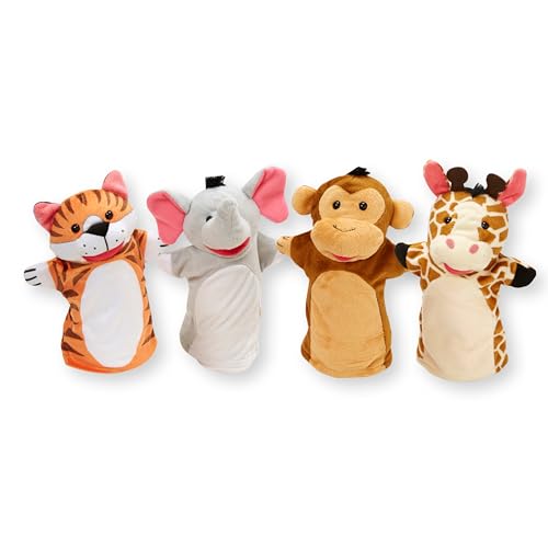 Melissa & Doug Zoo Friends Hand Puppets (FFP)
