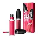 MAC Kiss It Twice Powder Kiss Liquid Duo: Pink