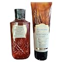 Bath & Body Works Men's Whiskey Toast Ultimate Hydration Body Cream and 3-in-1 Body and Face Wash 2 Piece Set