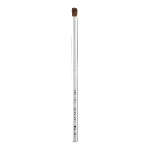 Mirabella Small Crease Eyeshadow Brush, Premium Professional Makeup Brush Collection, Cruelty-Free Synthetic Bristle Brush, Hand-Sculpted Brushed