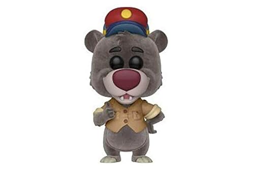 Pop Tale Spin: Flocked Baloo Collectible Figure, Multicolor