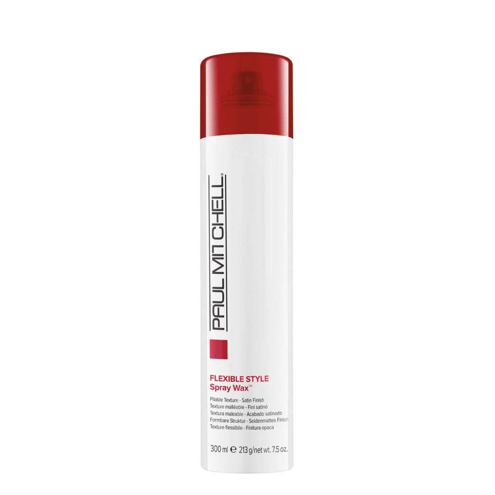 Paul Mitchell Spray Wax, Pliable Texture, Satin Finish, For All Hair Types, Especially Fine to Medium, 7.5 oz