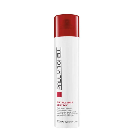 Paul Mitchell Spray Wax, Pliable Texture, Satin Finish, For All Hair Types, Especially Fine to Medium, 7.5 oz