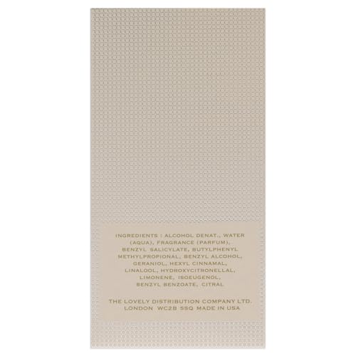 Lovely by SJP - Sweet, Floral, Musky Amber Woody Eau De Parfum Spray Fragrance for Women - With Notes of Mandarin, Bergamot, Apple, and Cedarwood