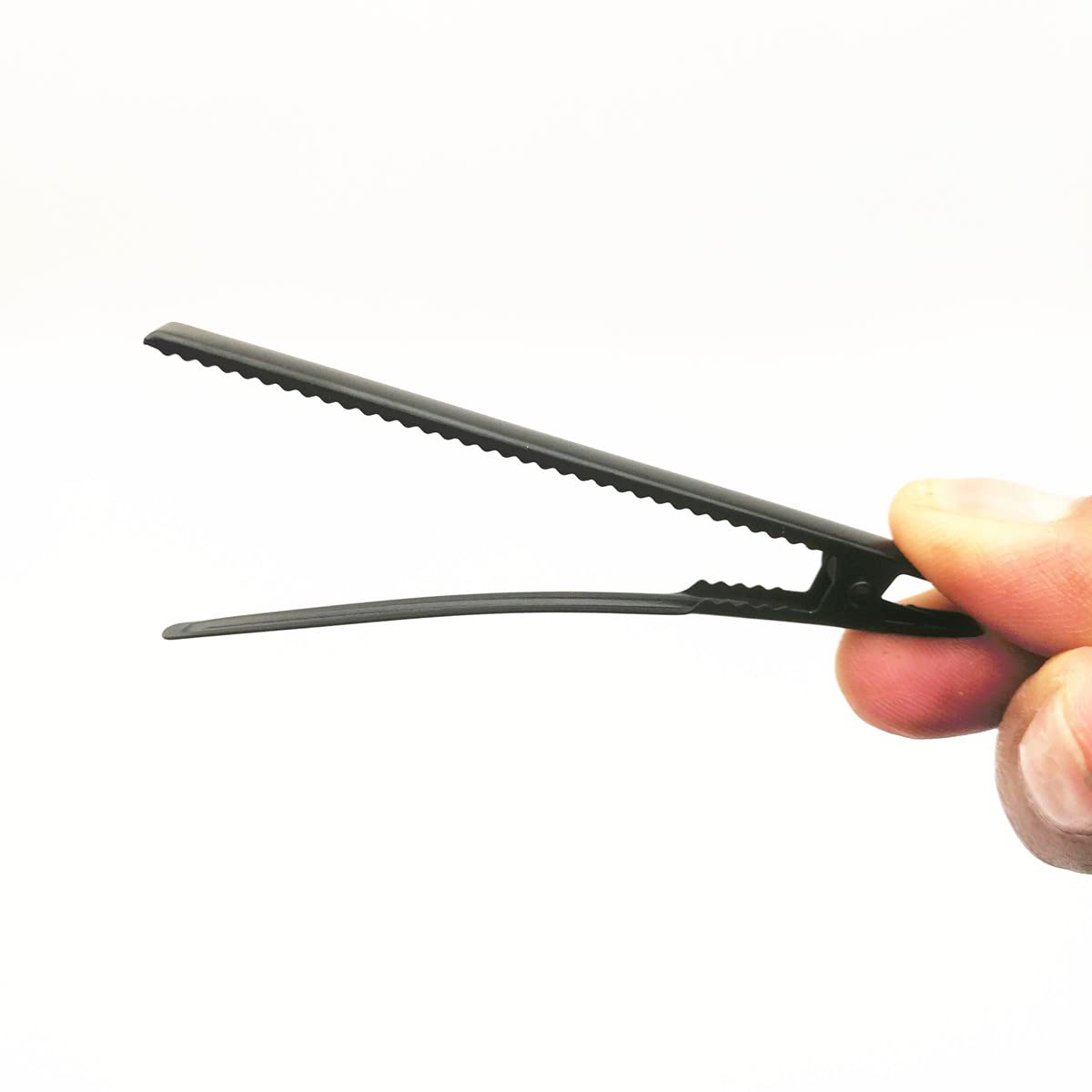 Pack of 18 Matte Metal Alligator Barrettes - 3.15" Long and Skinny Hair Styling Clips for Women and Girls (Black /Silver/ Gold)