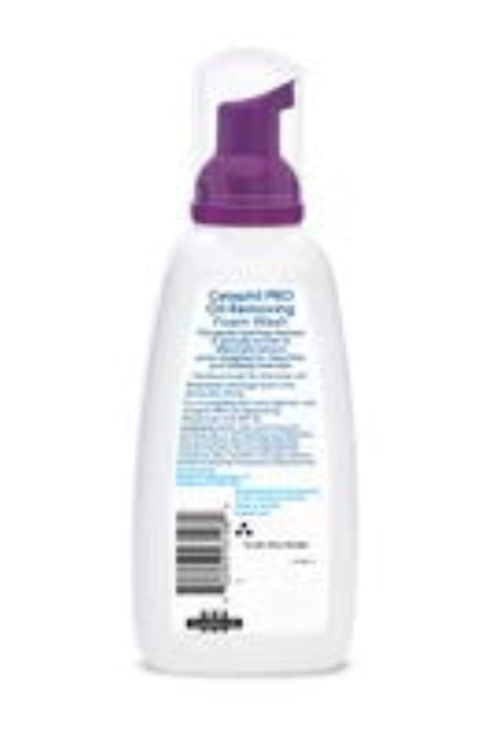 Cetaphil PRO DermaControl Oil Removing Foam Wash, 8 Fl Oz (Pack of 3) - Packaging May Vary