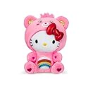 Care Bears Hello Kitty Dressed As Cheer Bear 8" Fun-Size Plush - Soft, Huggable Bestie! - Good for Girls and Boys, Employees, Collectors, Ages 4+