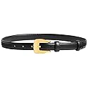 Altuzarra, Square Buckle Belt, S, Black