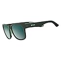 goodr Mint Julep Electroshocks Polarized Sunglasses for Men & Women, Large Sized (BFG), Dark Green Solid Frame with Green Gradient Lenses, UV400