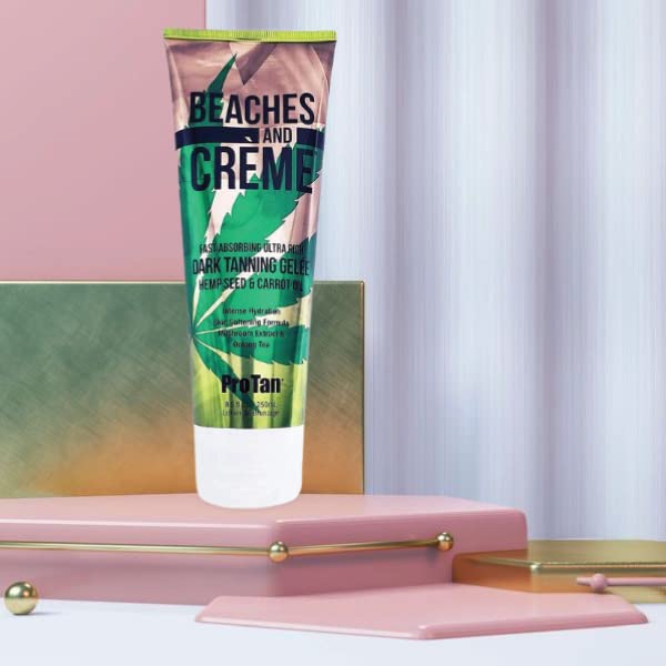 ProTan Beaches & Crème Hemp Dark Tanning Gelee 8.5 oz