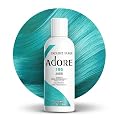 Adore Semi Permanent Hair Color (195 Jade) | Vegan & Cruelty-Free Green Hair Dye | No Ammonia, No Peroxide, No Alcohol | 4 Fl Oz