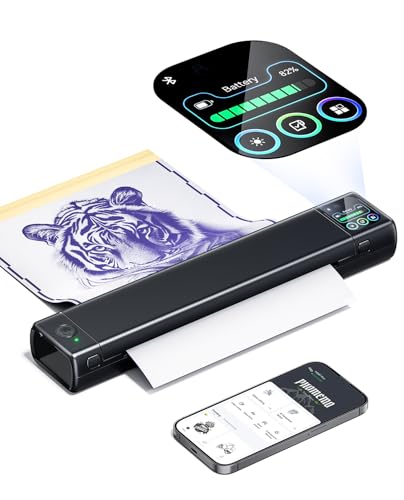 Phomemo M08F Plus Touchscreen Tattoo Stencil Printer, Bluetooth, Thermal Beauty and Personal Care Phomemo Default Title