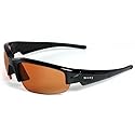Maxx Sunglasses Dynasty 2.0 Black Frame Amber HD Lens